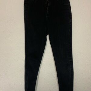Abercrombie & Fitch “The Super Skinny High Rise” Black Jeans W29/8S  curve love